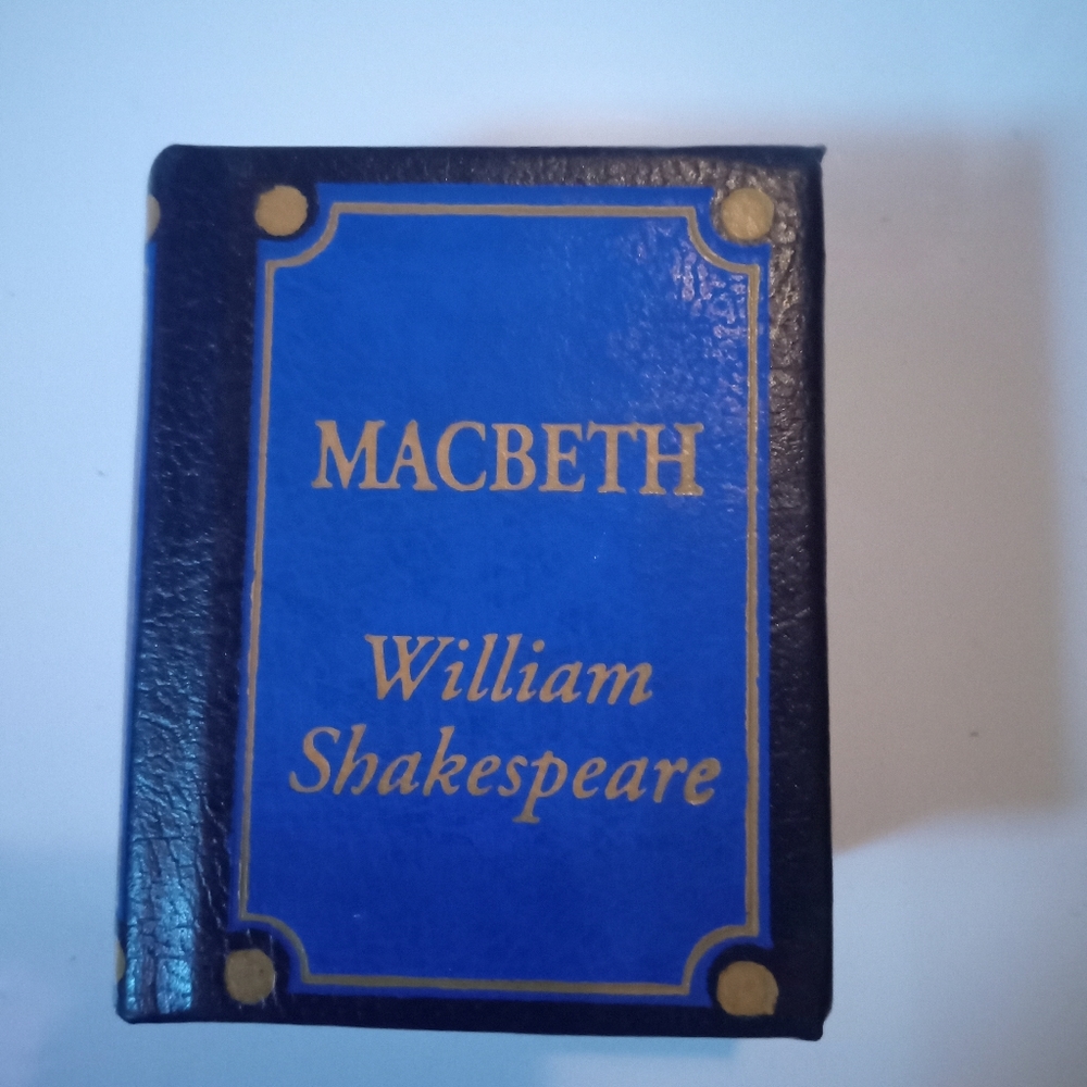 Macbeth William Shakespeare mini book